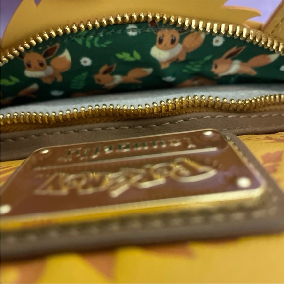 Exclusive Loungefly Pokemon Eevee Cosplay Convertible Mini Backpack - Picture 8 of 16